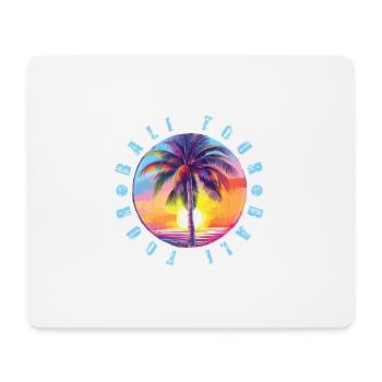 Bali Tour Bunt - Mousepad (Querformat) - Weiß - Vorne