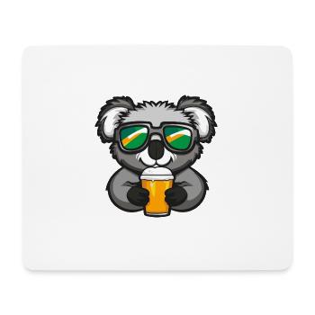 Koala Ski Bier - Mousepad (Querformat) - Weiß - Vorne