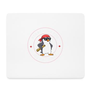 Chercher ma patience drôle - Tapis de souris (format paysage) - blanc - Devant