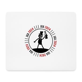 Junggesellen Abschied 2024 - Mousepad (Querformat) - Weiß - Vorne