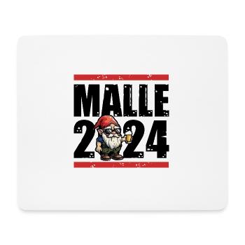 Malle 2024 Mallorca Lustig - Mousepad (Querformat) - Weiß - Vorne