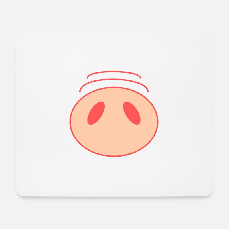 SCHWEIN. HUMOR - Mousepad (Querformat) - Weiß