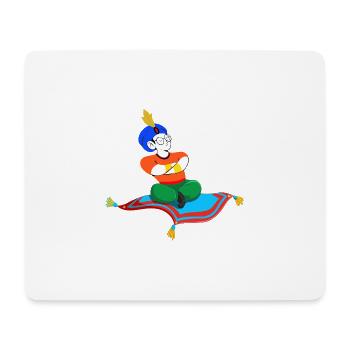 vol autonome pas de tapis de nouvelle technologie - Tapis de souris (format paysage) - blanc - Devant