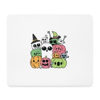 Halloween Party Figuren - Mousepad (Querformat) - Weiß - Vorne