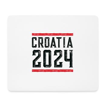 Croatia 2024 - Mousepad (Querformat) - Weiß - Vorne