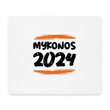 Mykonos 2024 - Mousepad (Querformat) - Weiß - Vorne