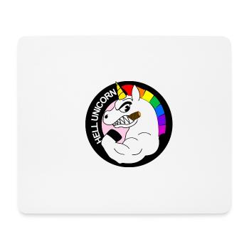 hell unicorn - Mouse Pad (horizontal) - white - Front