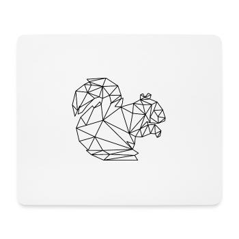 Écureuils - Tapis de souris (format paysage) - blanc - Devant