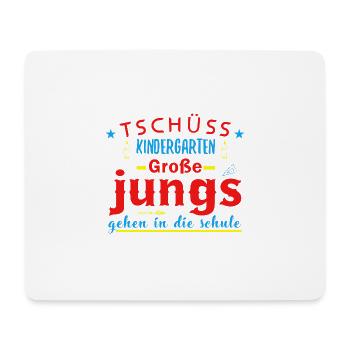 Einschulung Schulanfang Kindergarten Schulstart - Mousepad (Querformat) - Weiß - Vorne