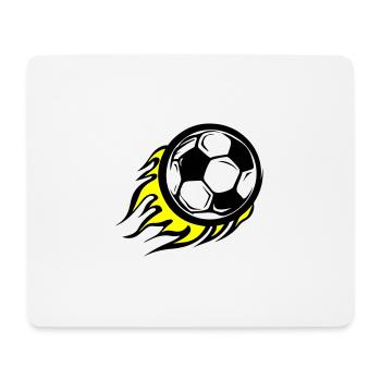 Symbole De Football Feu - Tapis de souris (format paysage) - blanc - Devant