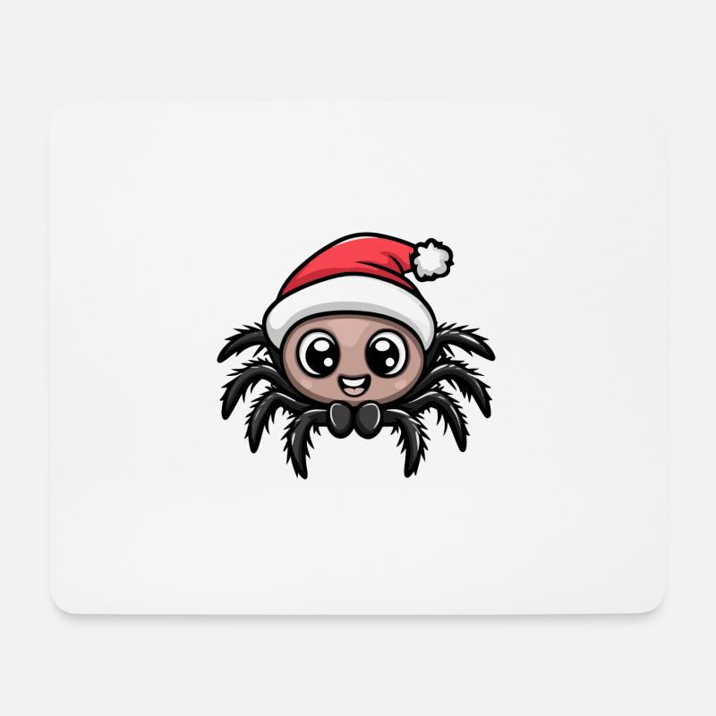 Tarantula Weihnachten Christmas - Mousepad (Querformat) - Weiß