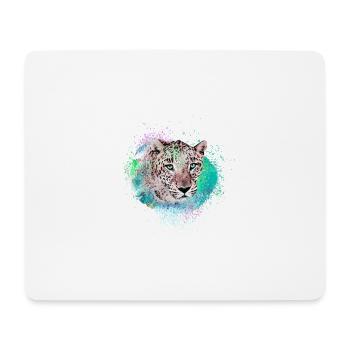 jaguar,wildcat,leopard,graffiti,colorful - Mouse Pad (horizontal) - white - Front