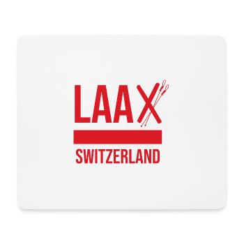 Laax Graubünden Souvenir - Mouse Pad (horizontal) - white - Front
