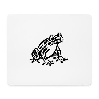 frog animal - Mouse Pad (horizontal) - white - Front