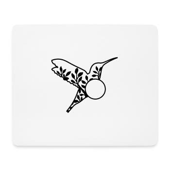 Hummingbird Vogel Vögel - Mousepad (Querformat) - Weiß - Vorne