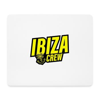 Ibiza Crew Anchor Palm Tree Heart Love - Mouse Pad (horizontal) - white - Front