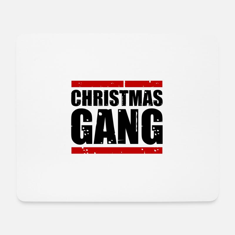 Christmas Gang Weihnachten Party Weihnachtsfeier - Mousepad (Querformat) - Weiß