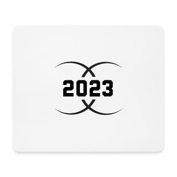 Year of birth Made in 2023 - Mouse Pad (horizontal) - white - Front
