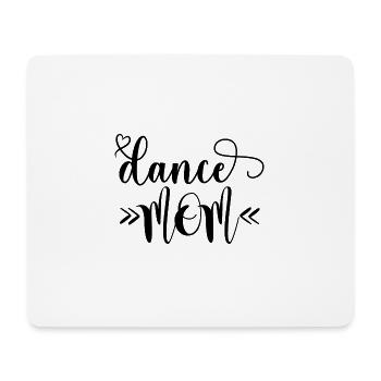 Cadeau DANCE MOM pour maman - Tapis de souris (format paysage) - blanc - Devant
