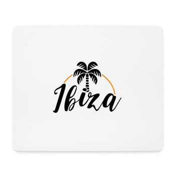 Ibiza Palm - Tapis de souris (format paysage) - blanc - Devant