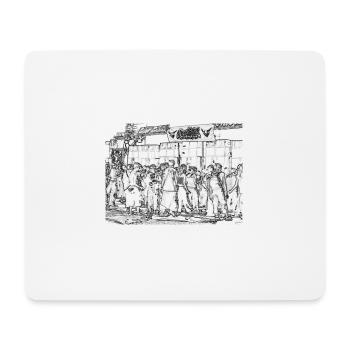 sound system 2 - Tapis de souris (format paysage) - blanc - Devant