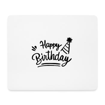 Birthday Gift Party - Mouse Pad (horizontal) - white - Front