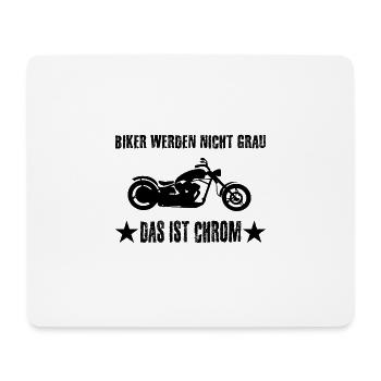 Motorrad - Mousepad (Querformat) - Weiß - Vorne