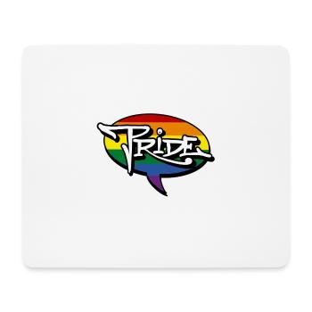 Pride! - Mousepad (Querformat) - Weiß - Vorne