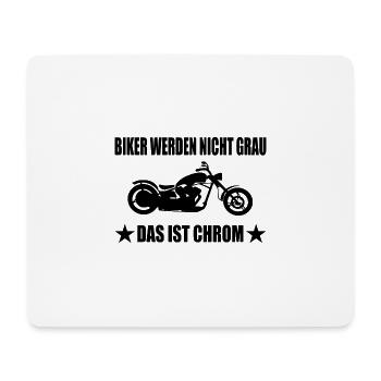 Motorrad - Mousepad (Querformat) - Weiß - Vorne