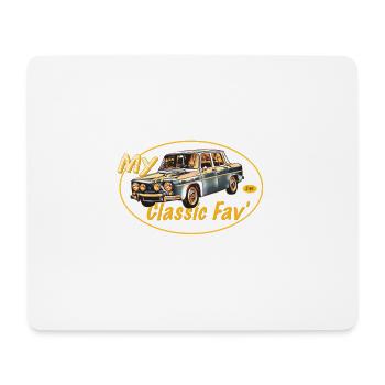 Classic Fav 3 - Tapis de souris (format paysage) - blanc - Devant