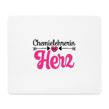 Chemielehrerin Abschiedsgeschenk zum Abschied - Mousepad (Querformat) - Weiß - Vorne