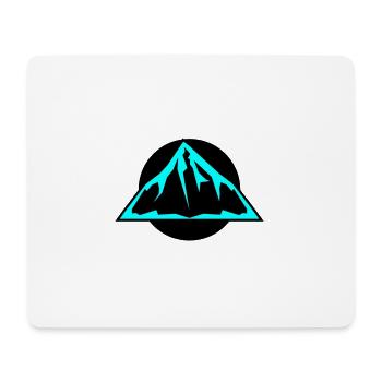 Mountains icon - Mouse Pad (horizontal) - white - Front