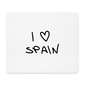 J’adore l’Espagne - Tapis de souris (format paysage) - blanc - Devant