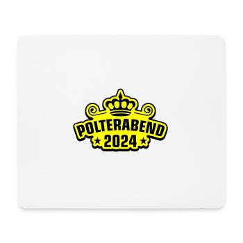 Polterabend 2024 - Mousepad (Querformat) - Weiß - Vorne