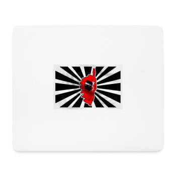 Corse - Tapis de souris (format paysage) - blanc - Devant