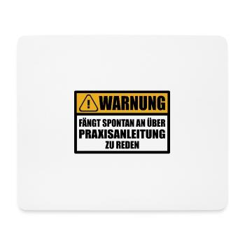 Praxisanleiterin Abschied Kollegin Pflege Sprüche - Mousepad (Querformat) - Weiß - Vorne