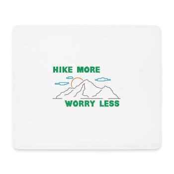 mountains - Mouse Pad (horizontal) - white - Front
