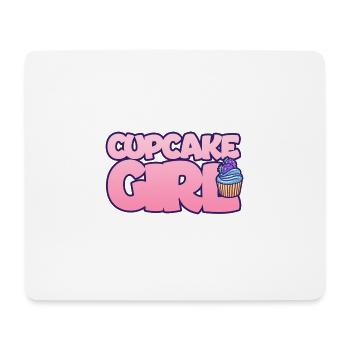 Cupcake Girl Baking - Mouse Pad (horizontal) - white - Front