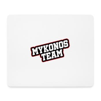 Mykonos Team - Mousepad (Querformat) - Weiß - Vorne