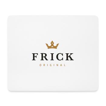 Frick Original Familienlogo - Mousepad (Querformat) - Weiß - Vorne