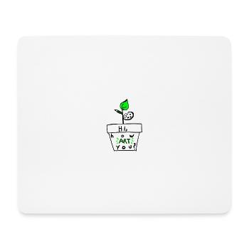 How Art you ? - Tapis de souris (format paysage) - blanc - Devant