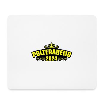 Polterabend 2024 - Mousepad (Querformat) - Weiß - Vorne