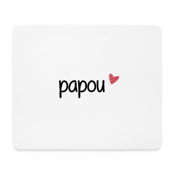 Geschenkidee Weihnachten Geburtstag Mann Papa Papuan - Mousepad (Querformat) - Weiß - Vorne