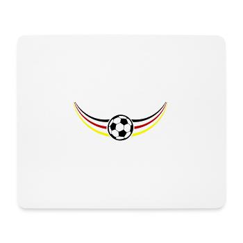 Soccer Team Germany - Mouse Pad (horizontal) - white - Front