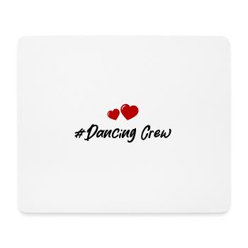 Dancing Crew Heart - Mouse Pad (horizontal) - white - Front