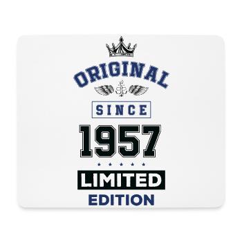 1957 Anniversaire en édition limitée - Tapis de souris (format paysage) - blanc - Devant