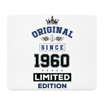 1960 Anniversaire en édition limitée - Tapis de souris (format paysage) - blanc - Devant