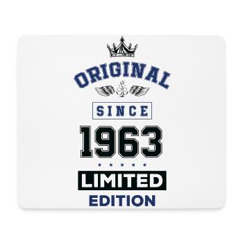 1963 limited edition Geburtstag - Mousepad (Querformat) - Weiß - Vorne