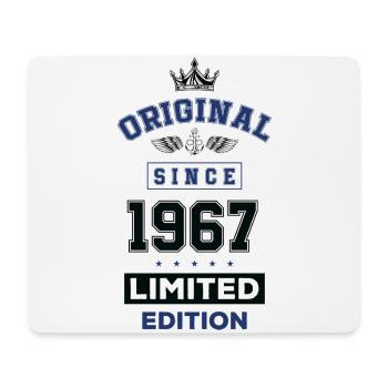 1967 limited edition Geburtstag - Mousepad (Querformat) - Weiß - Vorne