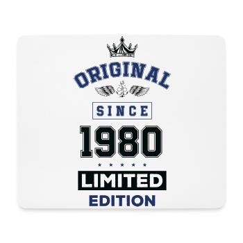 1980 Anniversaire en édition limitée - Tapis de souris (format paysage) - blanc - Devant